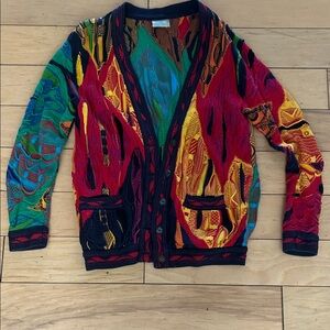 COOGI Multicolor Knit Sweater. Size Large. Like New, absolutely beautiful!!!!